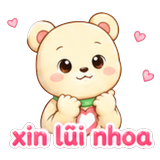 Xin lỗi nhoa